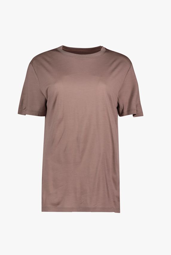 icebreaker Merino 150 Tech Lite III Relaxed t-shirt donna Marrone 46114 1