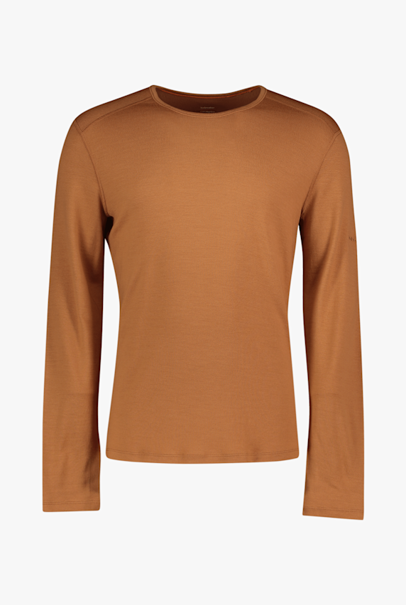 icebreaker Merino 260 Tech maniche lunghe termica uomo Beige 46118 1