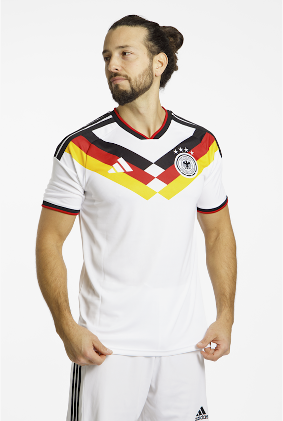 adidas Deutschland Home Replica Herren Fussballtrikot WM 2026 Weiss 46133 1