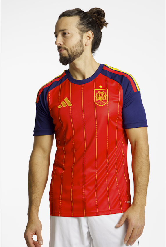 adidas Spanien Home Replica Herren Fussballtrikot WM 2026 Rot 46163 1