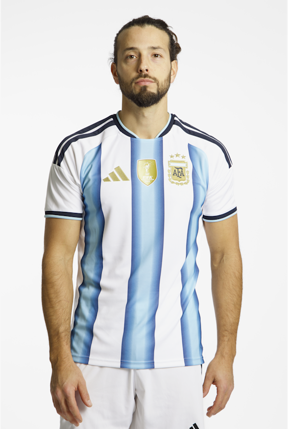 adidas Argentinien Home Replica Herren Fussballtrikot WM 2026 Weiss 46178 1
