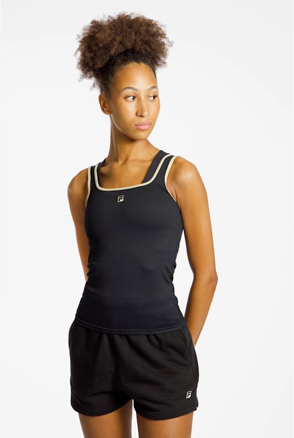 FILA Ogilvie Damen Top Schwarz 46211 1