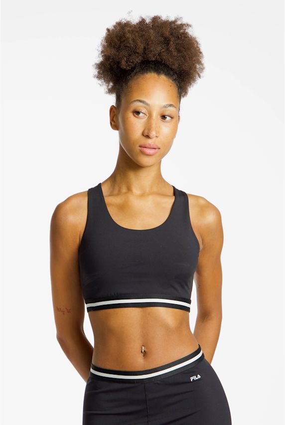 FILA Ogema Damen Sport-BH Schwarz 46218 1