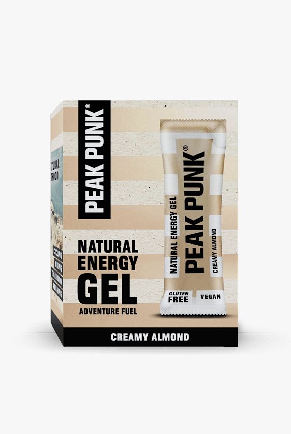 Peak Punk Natural Creamy Almond 12 x 25 g gel energetico Beige 46276 1