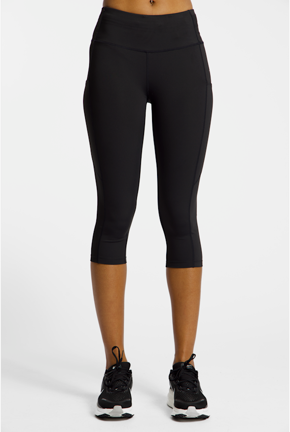 POWERZONE Damen 3/4 Tight Schwarz 46295 1