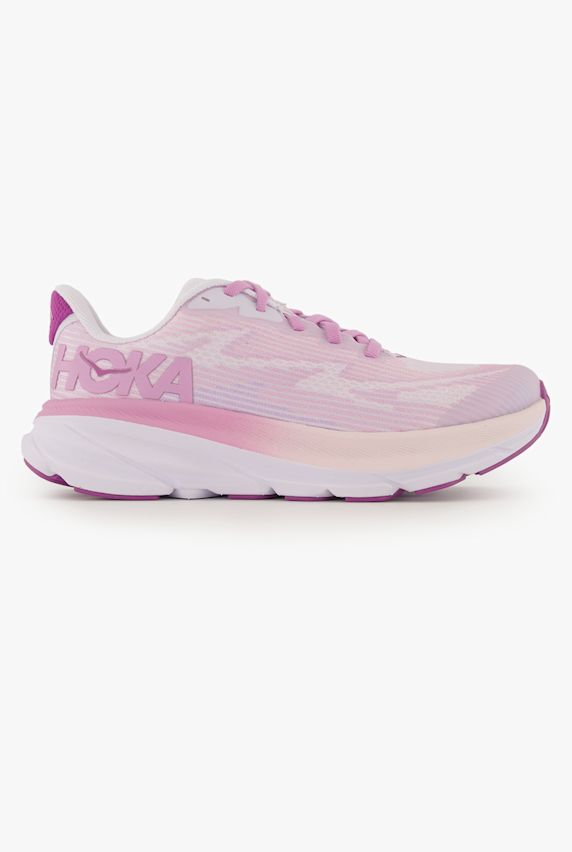 HOKA Clifton 9 chaussures de course enfants Rose 46564 1