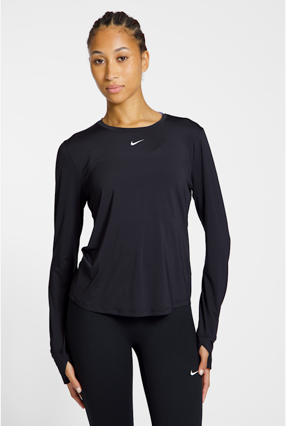 Nike One Classic Dri-FIT longsleeve donna Nero 46639 1