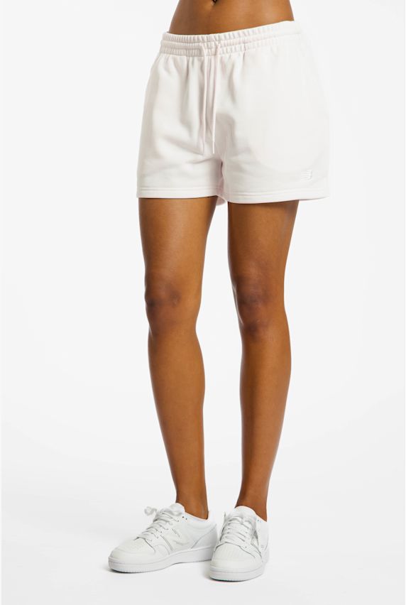New Balance Sport Essentials French Terry 3" short femmes Pink 46641 1