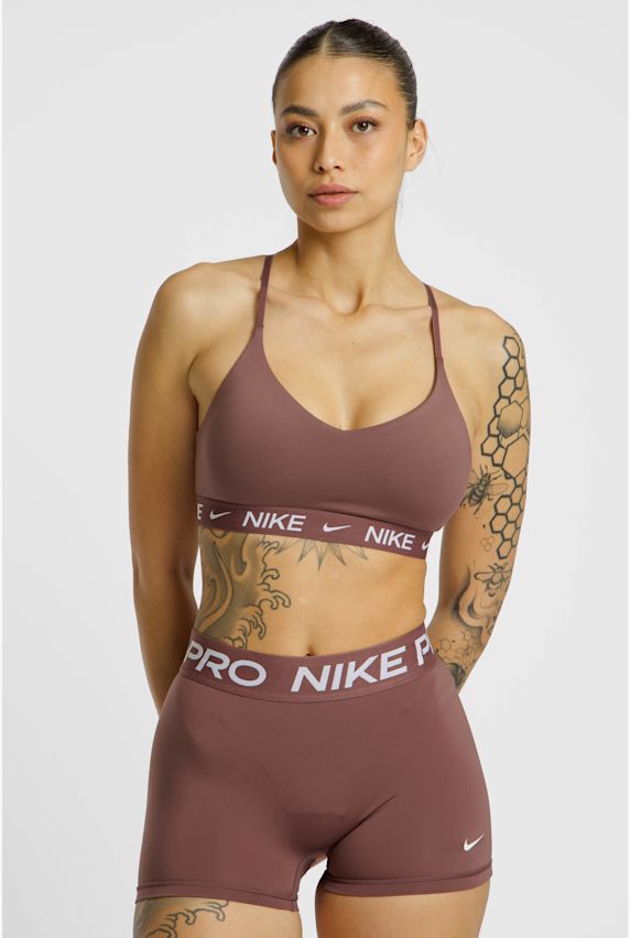 Nike Indy Light Damen Sport-BH Braun 46643 1