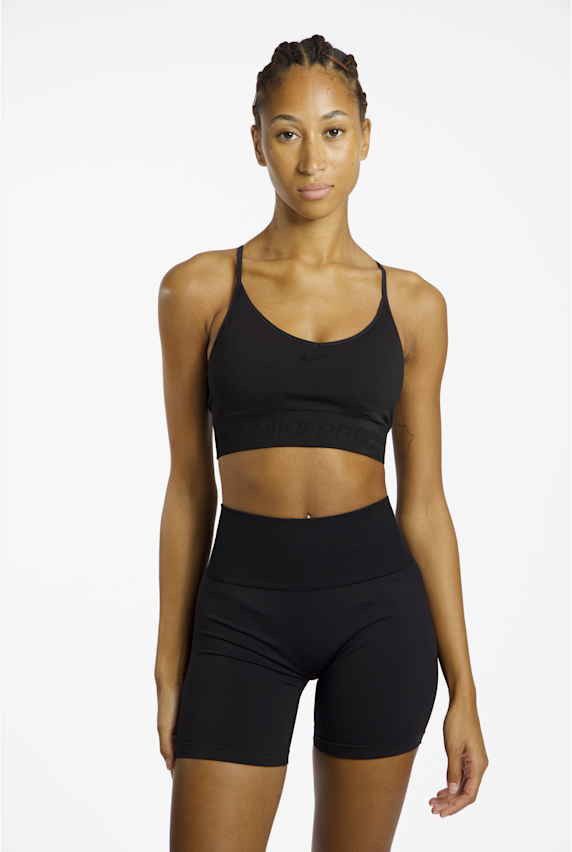 Nike Pro Seamless Light soutien-gorge de sport femmes Noir 55177 1