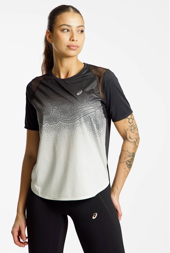 ASICS Road Fade t-shirt donna Nero 46832 1