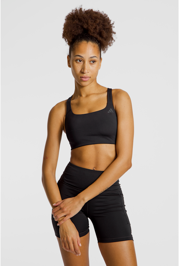 adidas Optime Workout Medium soutien-gorge de sport femmes Noir 46842 1