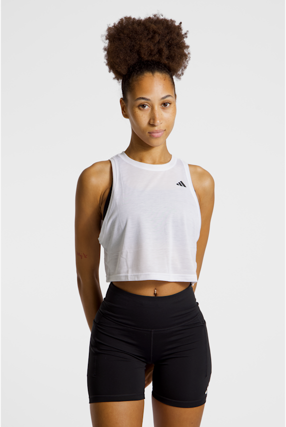 adidas Train Essentials Boxy Workout top donna Bianco 46845 1