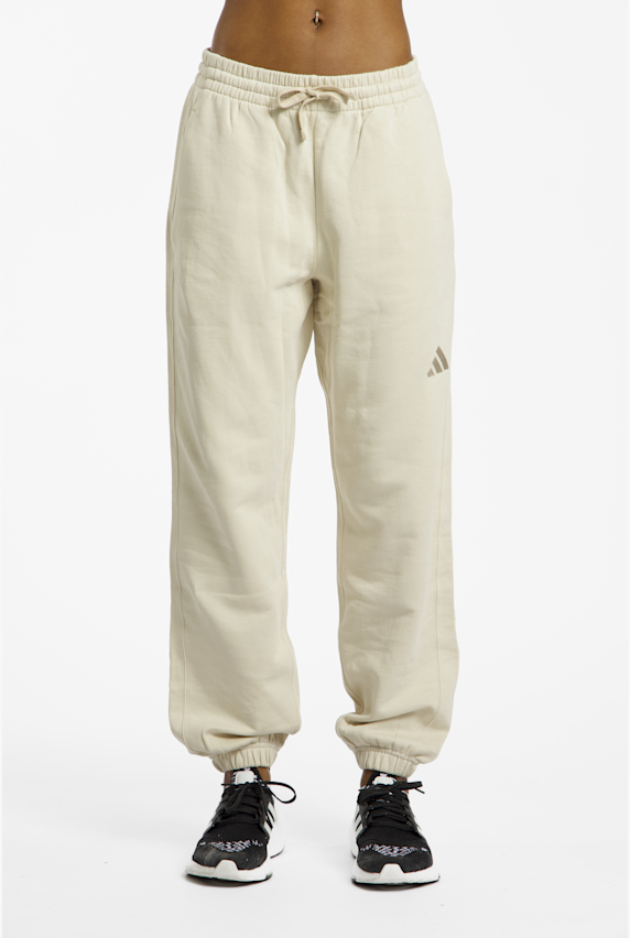 adidas ALL SZN French Terry Loose pantaloni della tuta donna Beige 46884 1