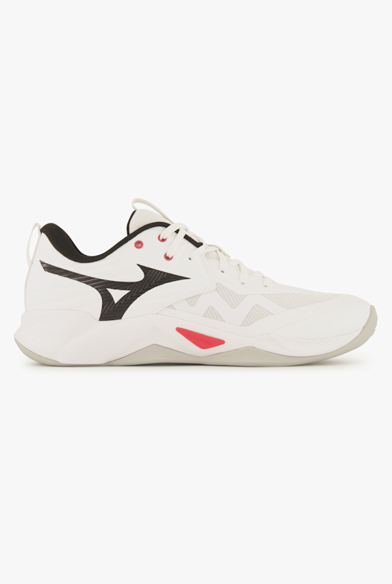 Mizuno Wave Momentum Pro scarpe da palestra uomo Bianco 47007 1