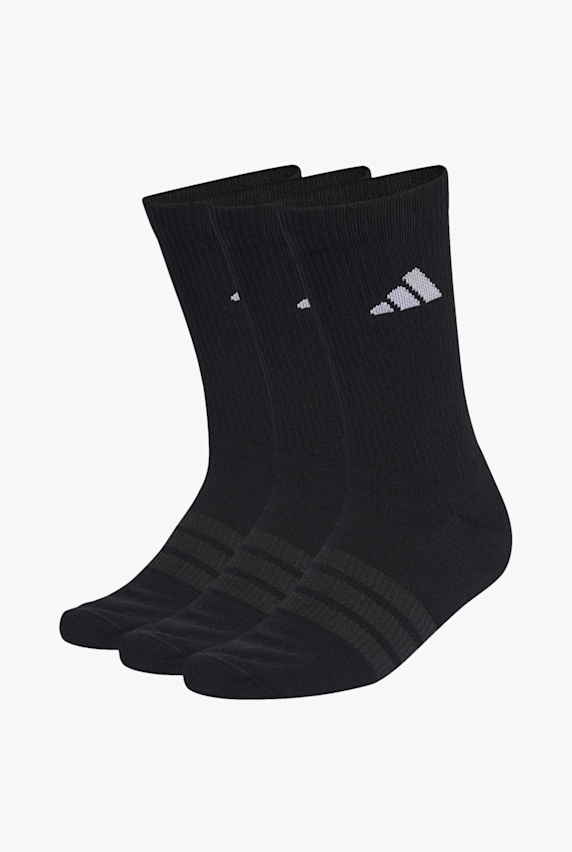 adidas 3-Pack Cushioned Crew 37-39 Socken Schwarz 47295 1