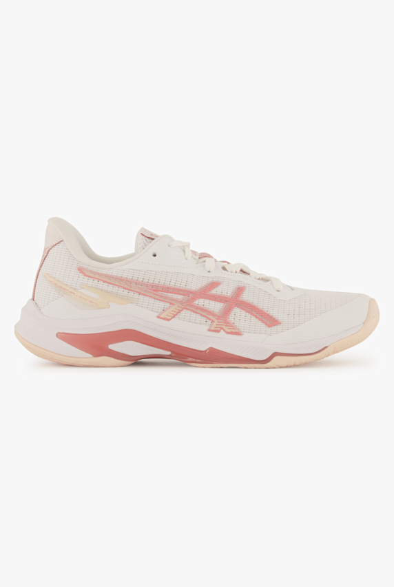 ASICS Netburner Ballistic FF 4 Damen Hallenschuh Weiss 47401 1