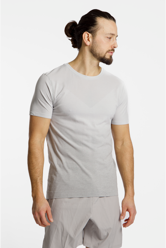 POWERZONE Seamless t-shirt hommes Gris 47525 1