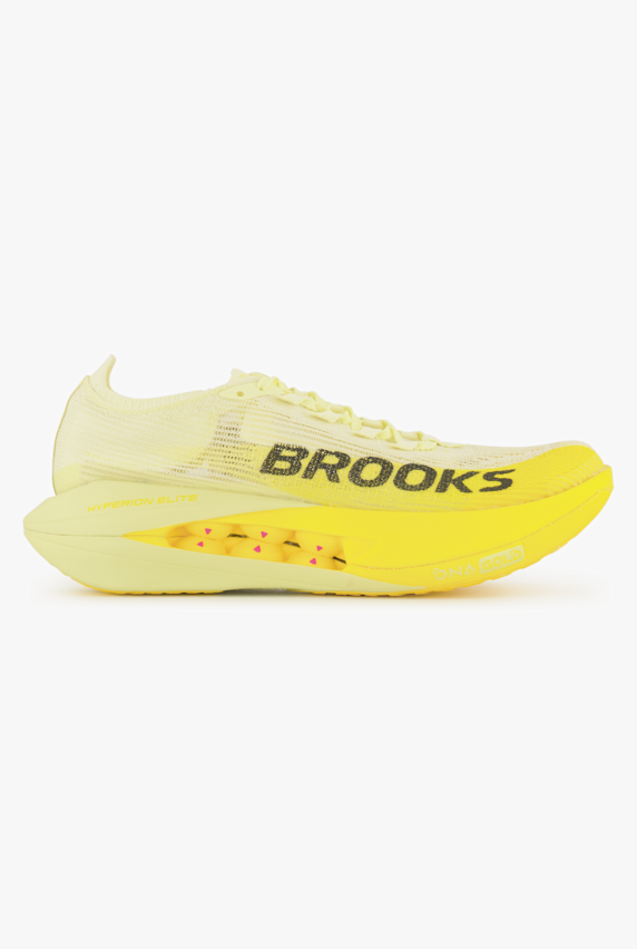 Brooks Hyperion Elite 5 chaussures de course hommes Jaune 47544 1