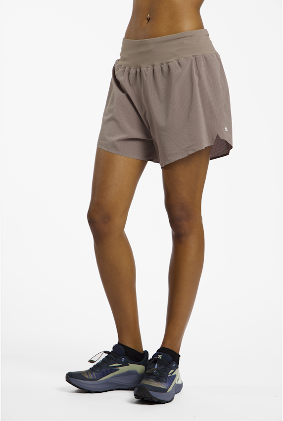 Salomon Sense Aero Stow 4" short femmes Marron 47557 1