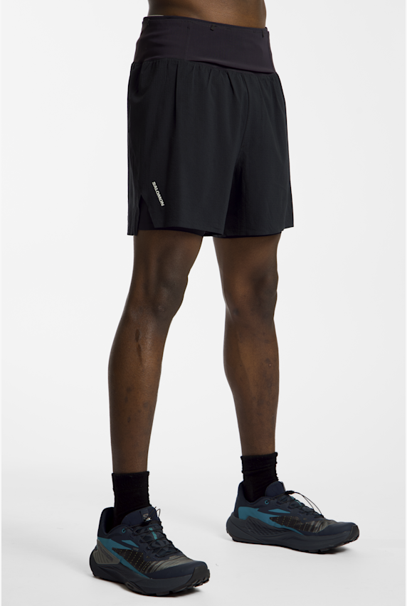 Salomon Sense Aero Trail 5" 2in1 Herren Short Schwarz 47539 1