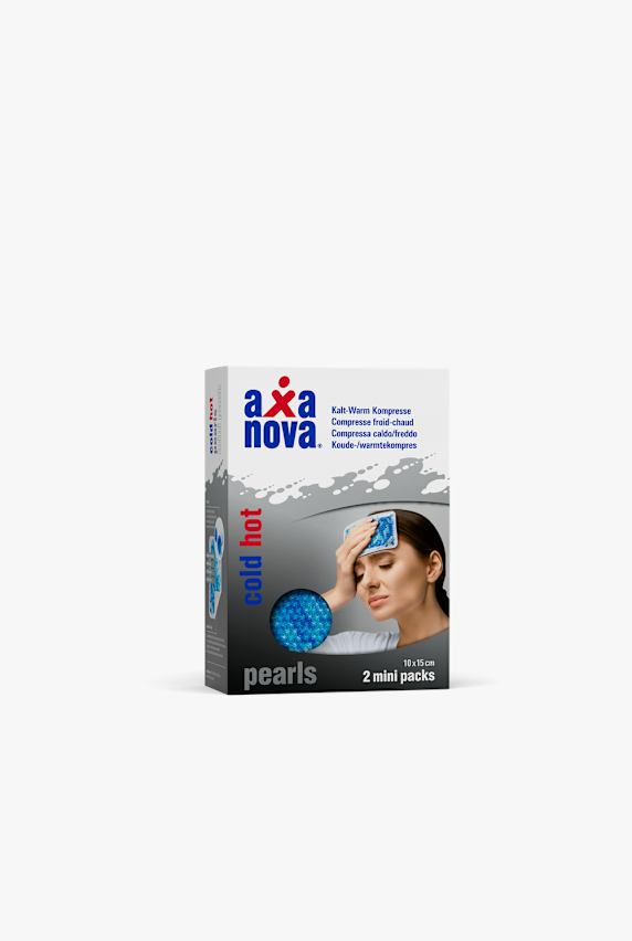 Axanova 2-Pack Cold Hot Pearls Mini Kompresse Blau 47660 1