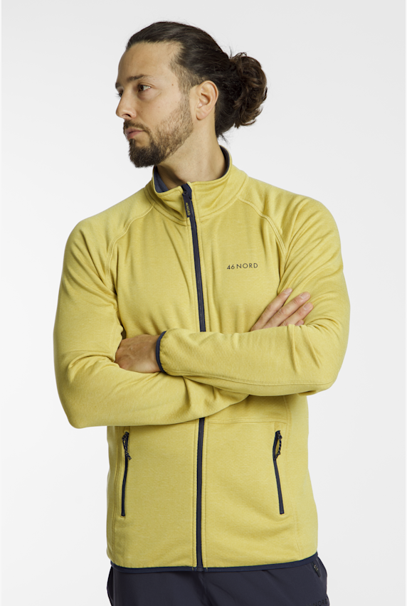 46 NORD midlayer hommes Jaune 47818 1