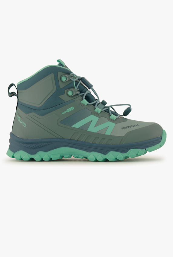 Trollkids Sirdal Hiker Mid scarpe da trekking bambini Verde 47848 1