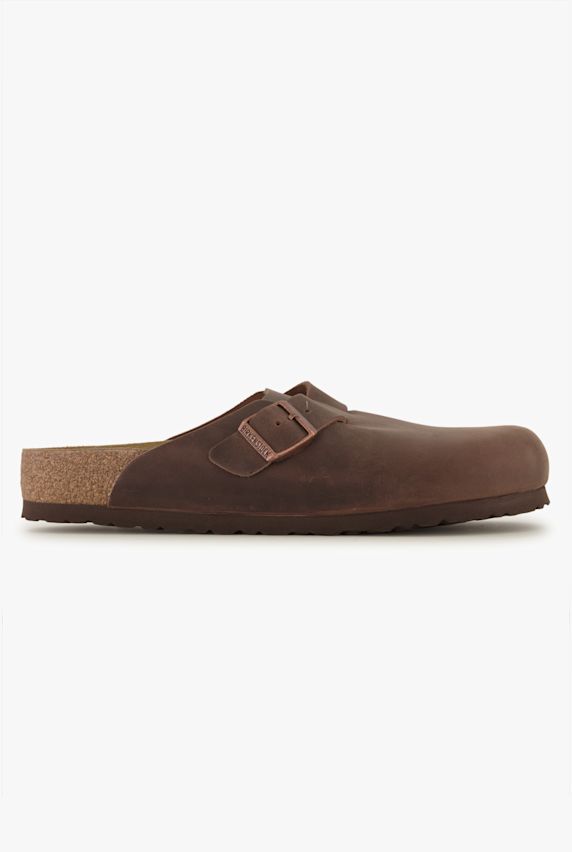 Birkenstock Boston LEOI Regular Fit slipper uomo Marrone 47975 1