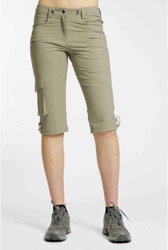 46 NORD pantalon de randonnée 3/4 femmes Beige 48062 1