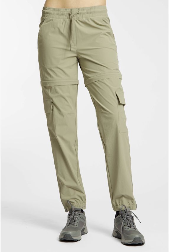 46 NORD Zip-Off pantaloni da trekking donna Beige 48208 1