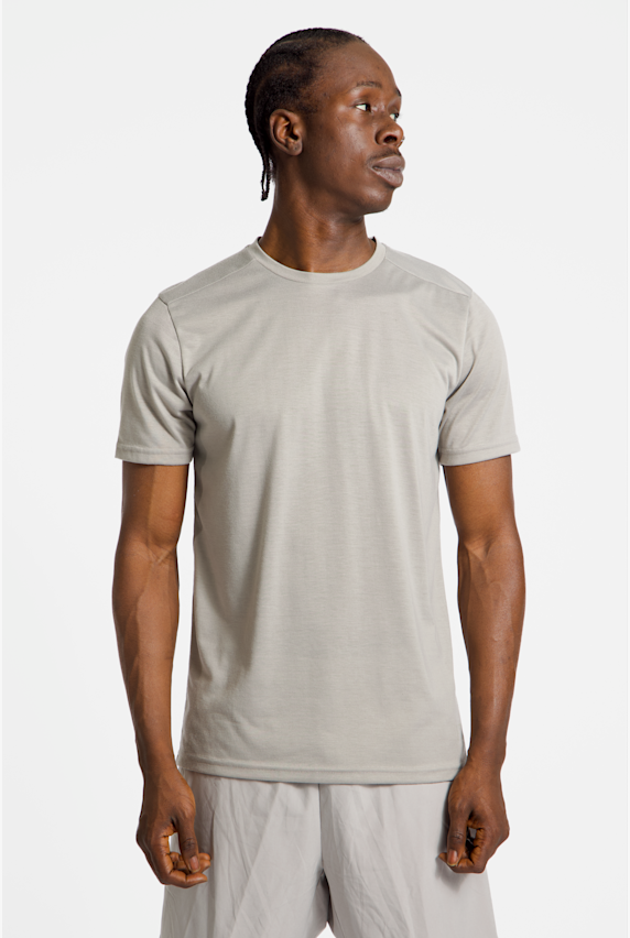 POWERZONE t-shirt hommes Beige 48222 1