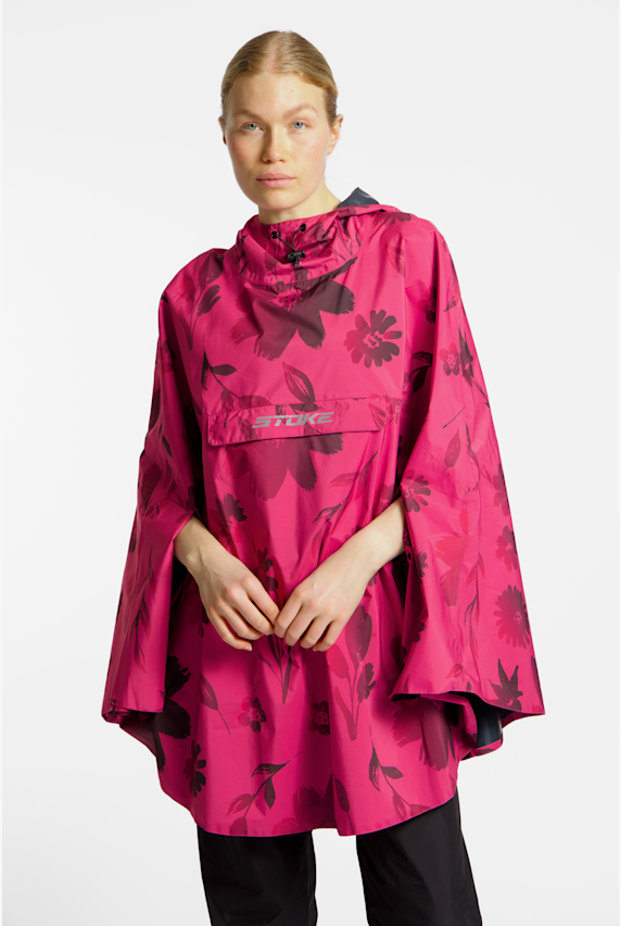 Stoke Ranuna poncho antipioggia Rosa 48250 1