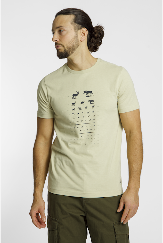 46 NORD t-shirt uomo Beige 48259 1