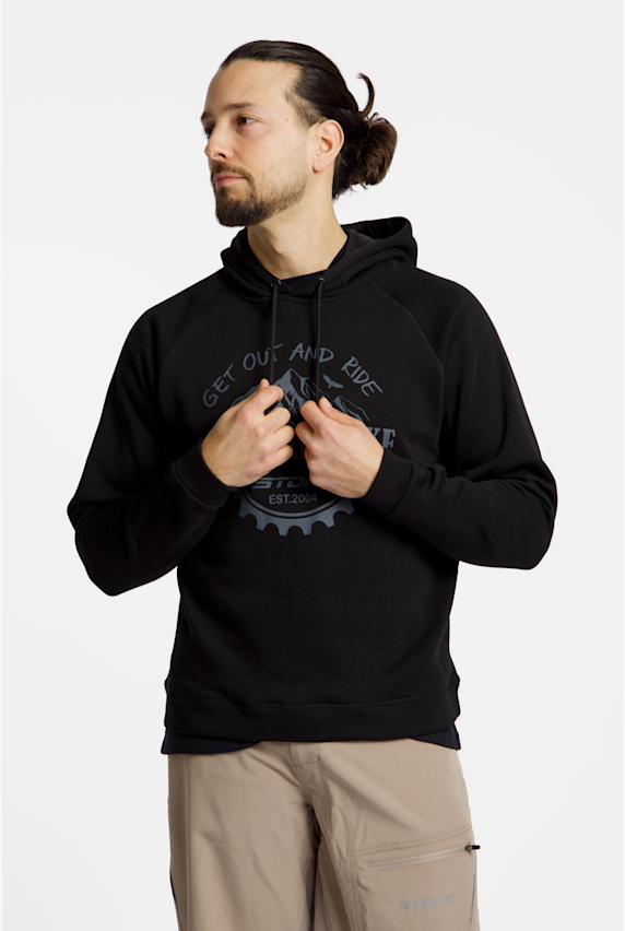 Stoke Ribes hoodie uomo Nero 48269 1