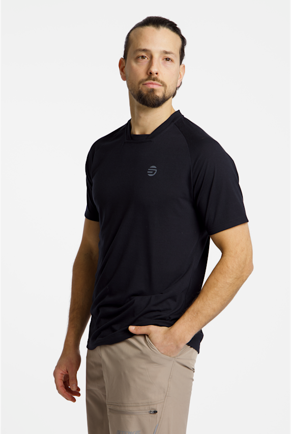 Stoke Oregan MTB maglia da bike uomo Nero 48266 1
