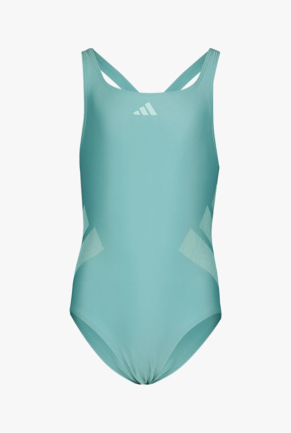adidas Logo C-Back costume da bagno bambina Verde 48287 1