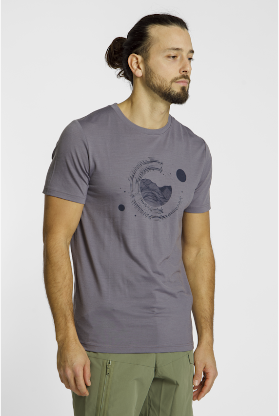46 NORD Merino t-shirt uomo Viola 48369 1
