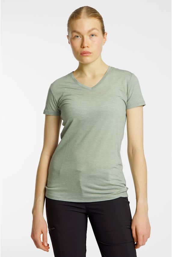 46 NORD Merino Mix t-shirt femmes Gris 48386 1