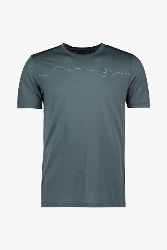 Ortovox 150 Cool Mountain Herren T-Shirt Grau 48427 1