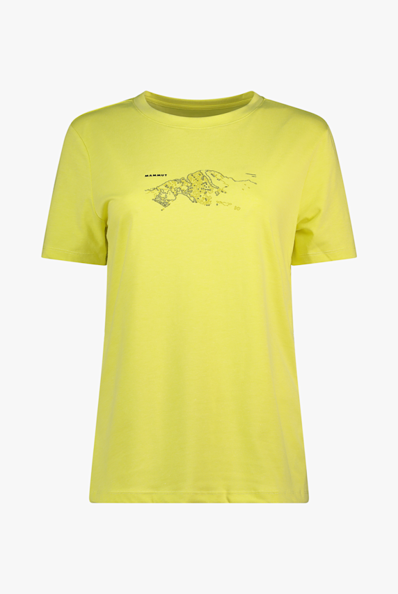 MAMMUT Mountain Fruendenhorn Damen T-Shirt Gelb 48542 1