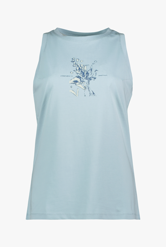 MAMMUT Core Flower Damen Top Blau 48536 1