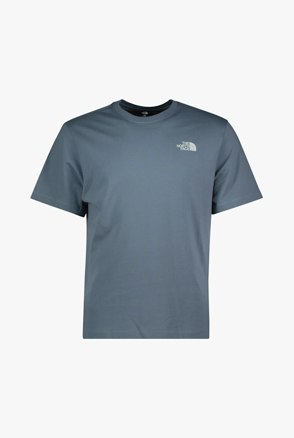 The North Face Retro Earth Relaxed Graphic t-shirt hommes Bleu 48775 1