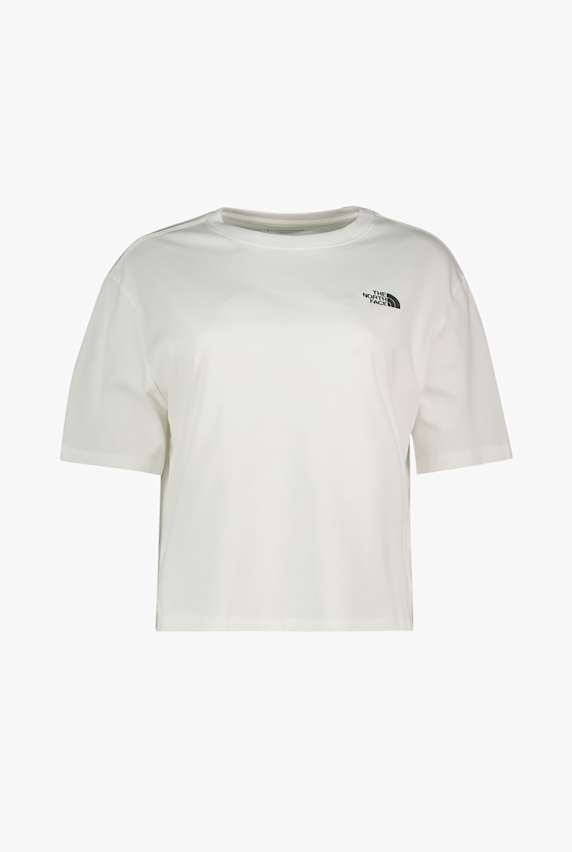 The North Face Evolution Simple Dome Cropped Relaxed Damen T-Shirt Weiss 48794 1