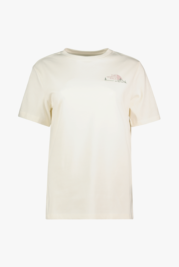 The North Face Monte Graphic Damen T-Shirt Weiss 48789 1