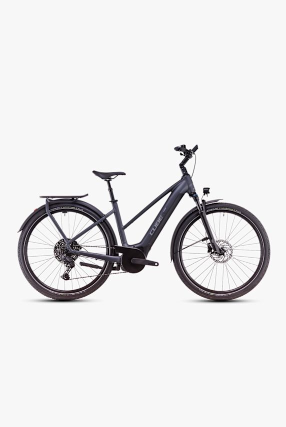 CUBE Touring Hybrid Pro 625 28 e-bike Grigio 55993 1