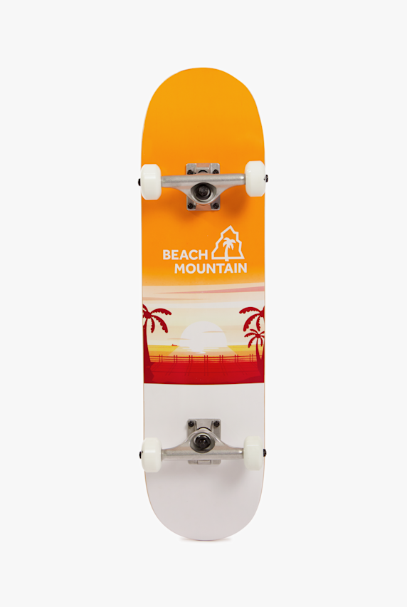 BEACH MOUNTAIN Sunset skateboard Orange 49068 1