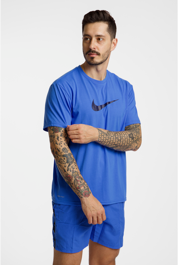 Nike Hydroguard lycra shirt uomo Blu 49540 1