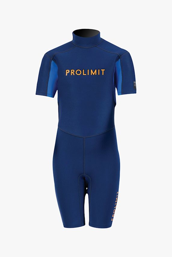 PROLIMIT Grommet Shorty 2/2 mm V-Zip Kinder Neoprenanzug Blau 49101 1