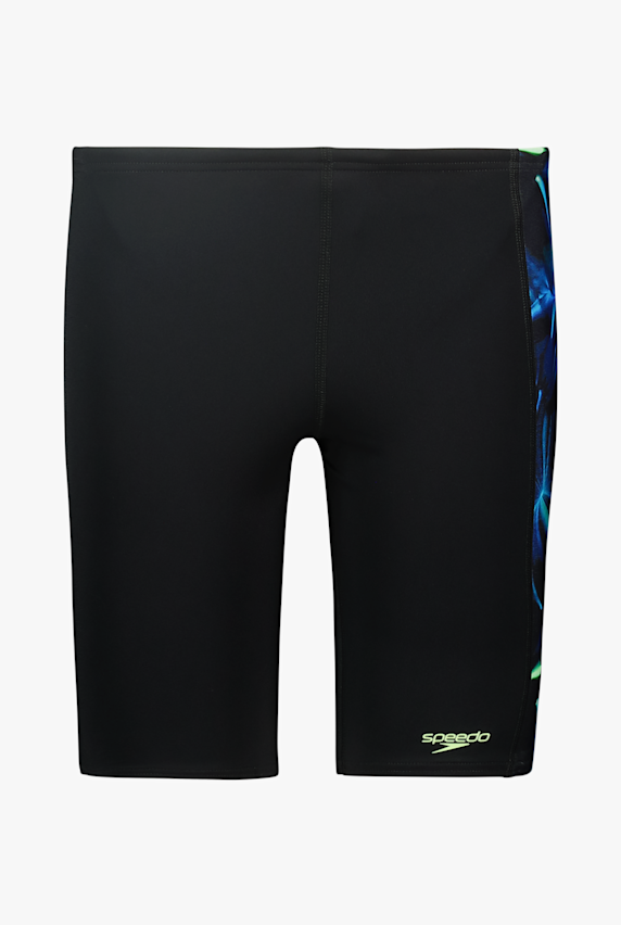 speedo Print Panel Jammer Jungen Badehose Blau 49110 1